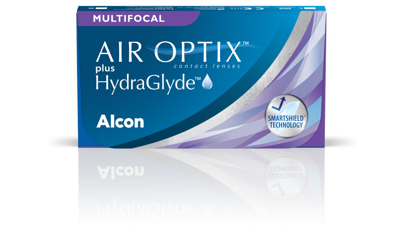 AIR OPTIX plus Hydraglyde Multifocal
