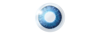 Brilliant blue contact lens color