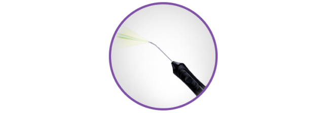 Vektor® Articulating  Illuminated Laser Probe