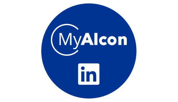 MyAlcon on Linked in Logo