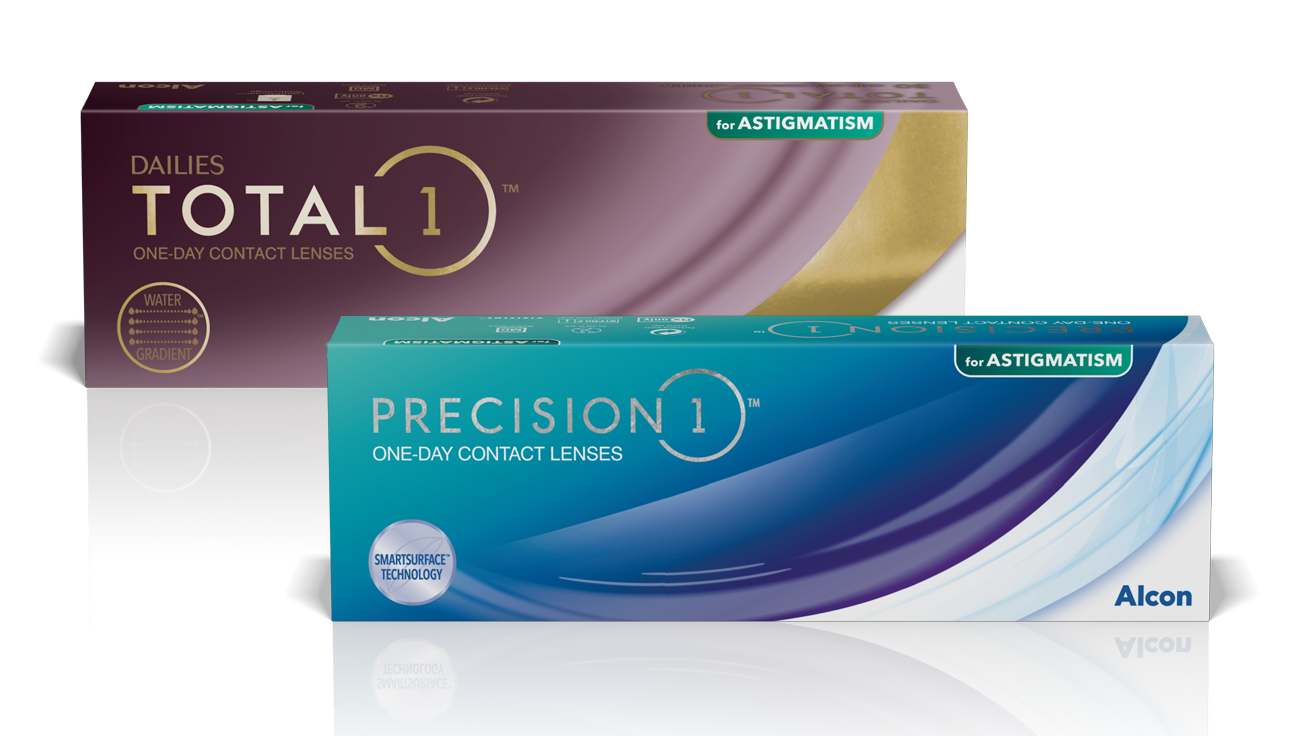 Total1 for Astigmatism & Precision1 for Astigmatism Boxes