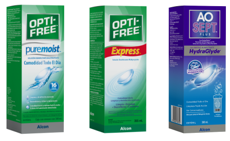 Contact lens solutions
