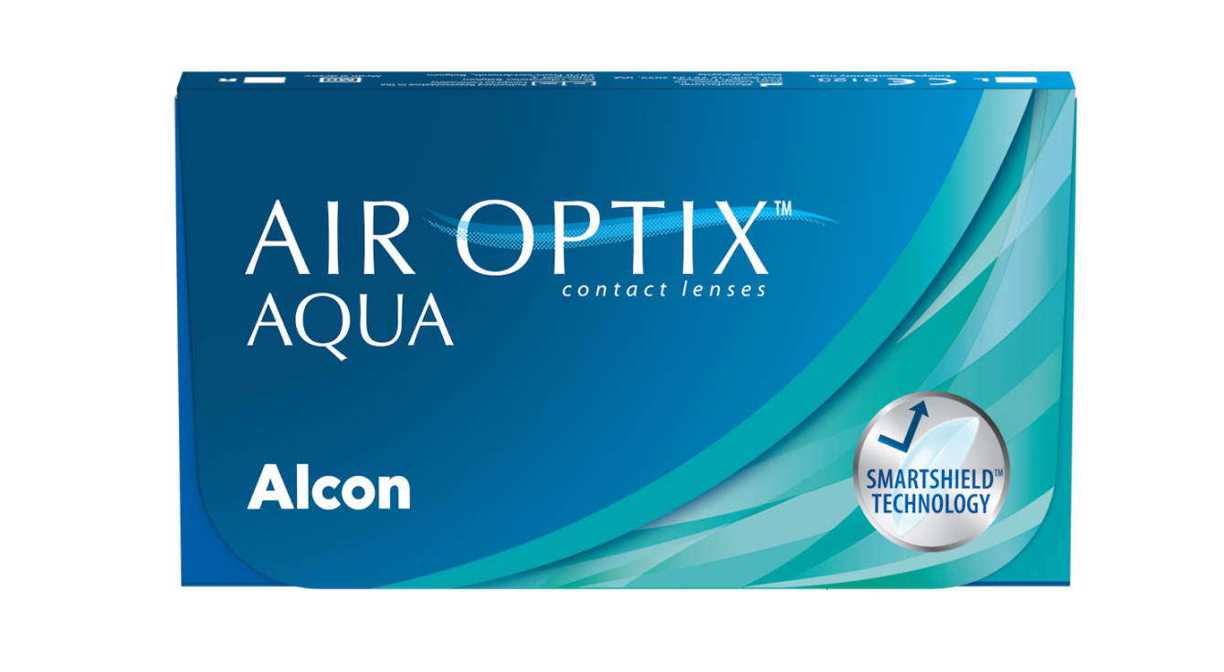 AIR OPTIX AQUA contact lens pack