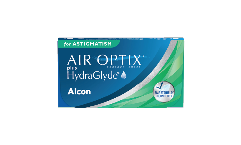 AIR OPTIX  PLUS HYDRAGLYDE  for ASTIGMATISM contact lens pack