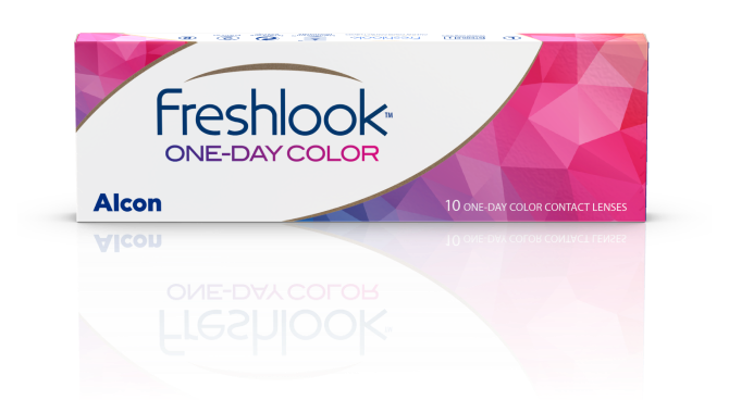 Freshlook one-day pack shot