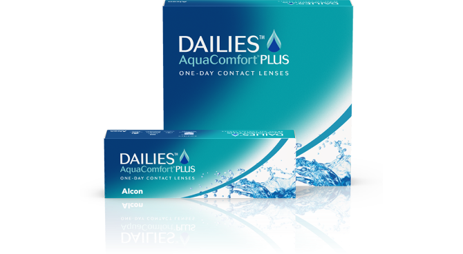 DAILIES AquaComfort PLUS Contact lens pack