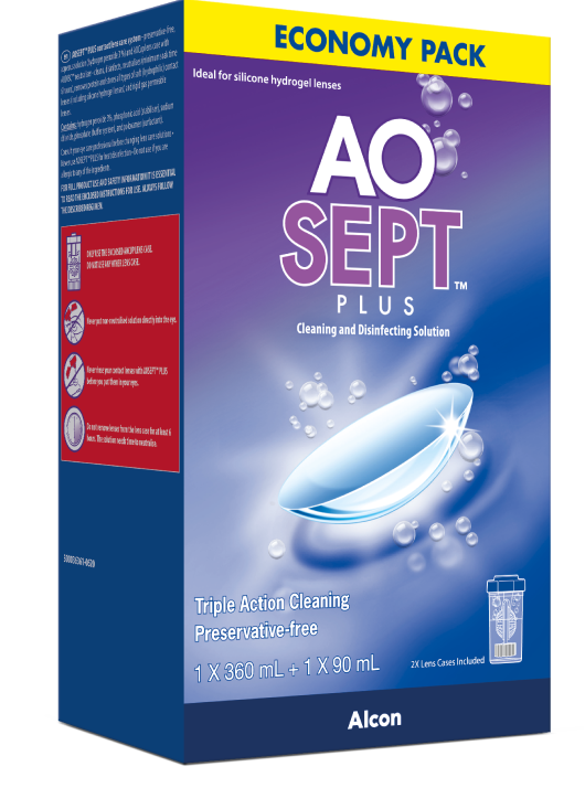 AOSEPT PLUS with HydraGlyde pack shot