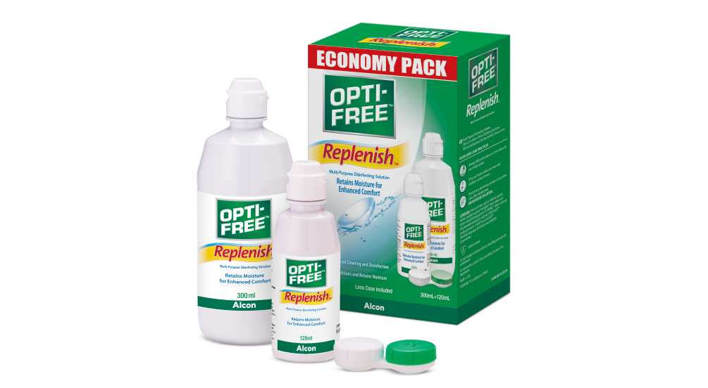 OPTI-FREE Replenish pack shot