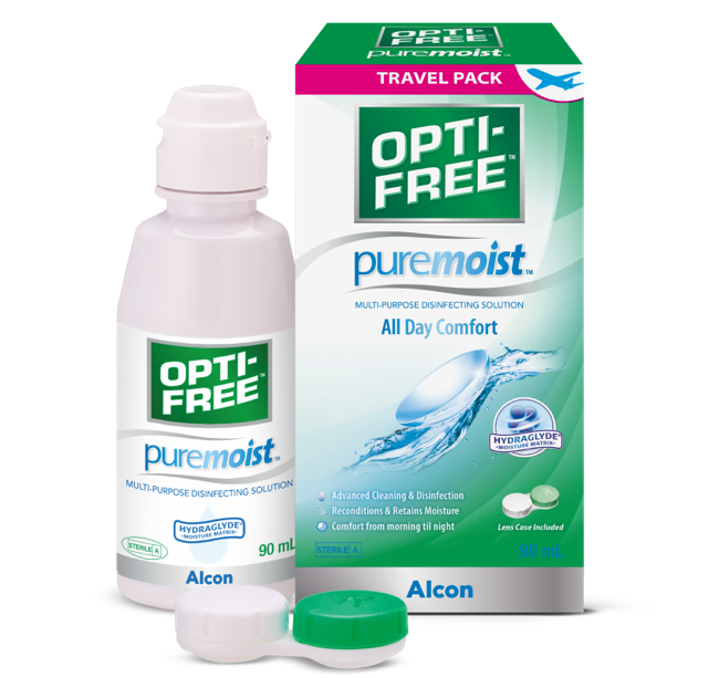 OPTI-FREE PureMoist pack