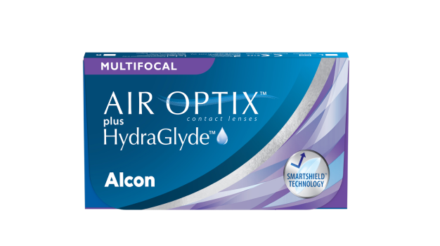 AIR OPTIX plus HydraGlyde Multifocal packshot