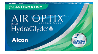 AIR OPTIX plus HydraGlyde for Astigmatism packshot