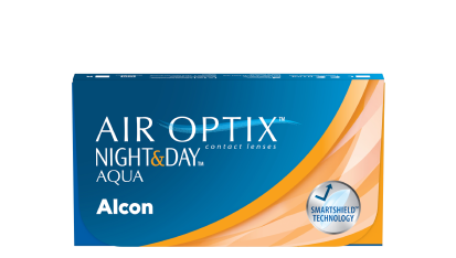 AIR OPTIX  NIGHT and DAY AQUA contact lens pack