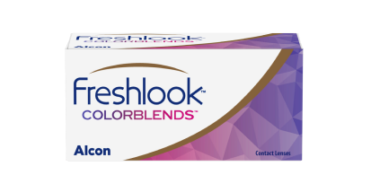 Freshlook COLORBLENDS contact lens pack shot