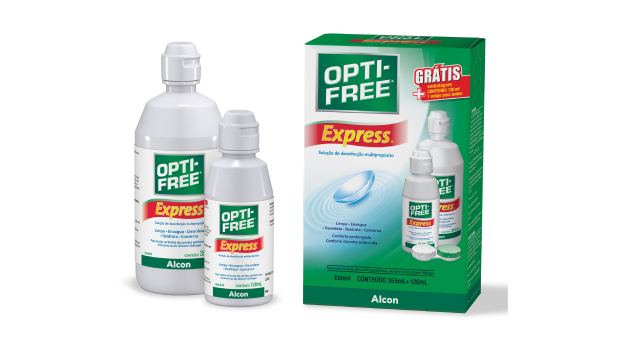 OPTI-FREE Express pack shot