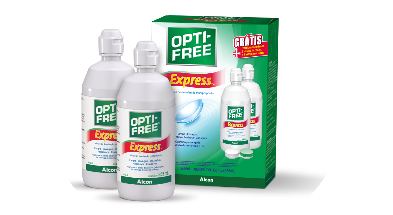 OPTI-FREE Express packshot