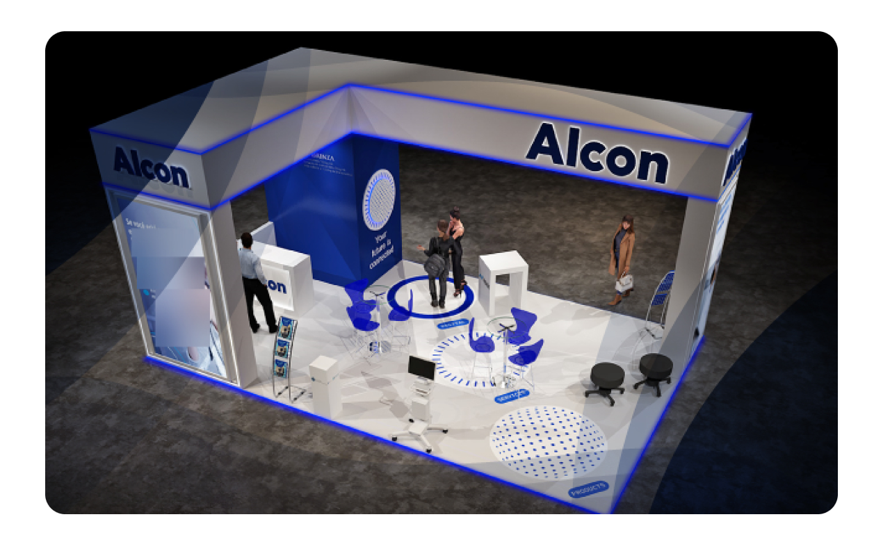 Alcon virtual booth