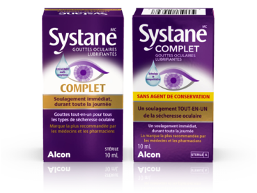 SYSTANE COMPLETE and SYSTANE COMPLETE Preservative-Free packshot