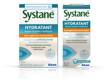 SYSTANE HYDRATION and SYSTANE HYDRATION Preservative-Free packshot