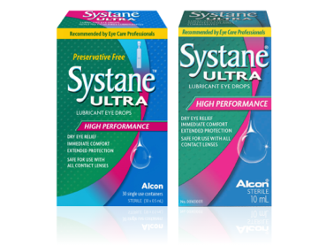 SYSTANE ULTRA and SYSTANE ULTRA Preservative-Free packshot
