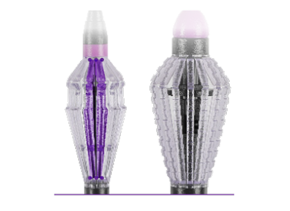 Close up of two FINESSE REFLEX handles