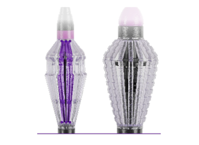 Close up of two FINESSE REFLEX handles