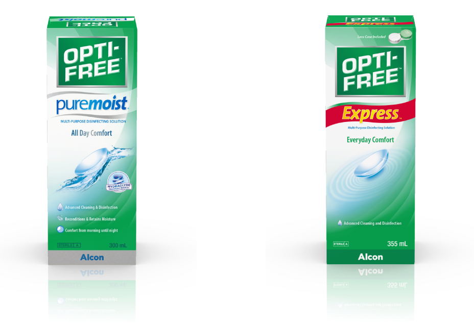 OPTI-FREE Puremoist and Express