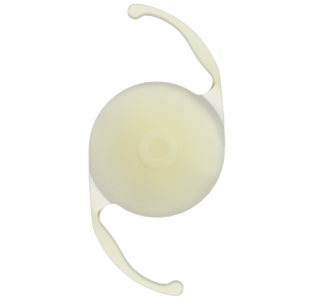 An image of the AcrySof IQ Vivity IOL.