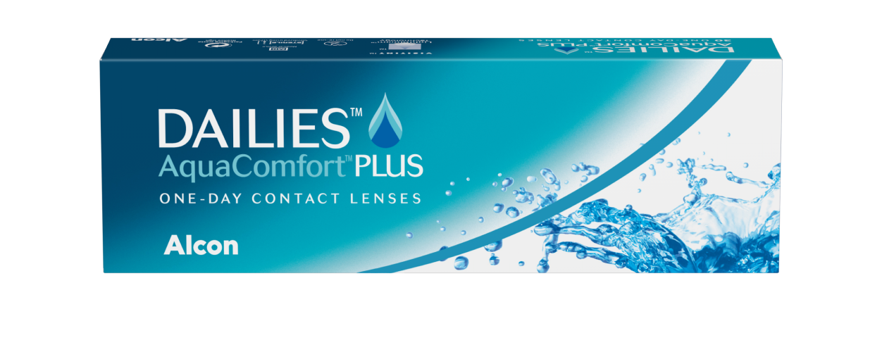 DAILIES AquaComfort PLUS pack shot