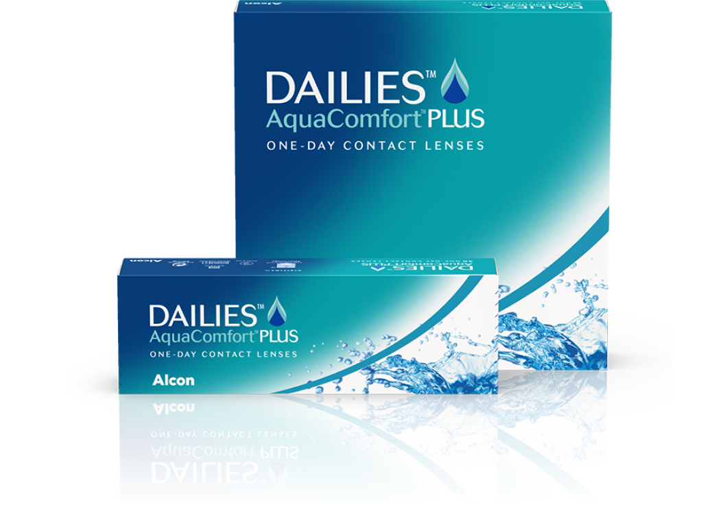 DAILIES AquaComfort PLUS packshot