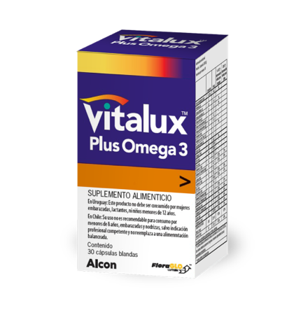 VITALUX PLUS OMEGA 3 pack shot