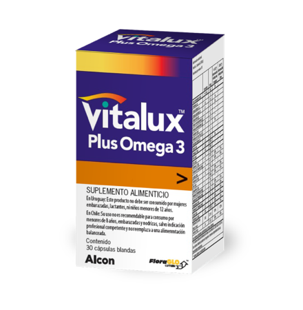 VITALUX PLUS OMEGA 3 pack shot