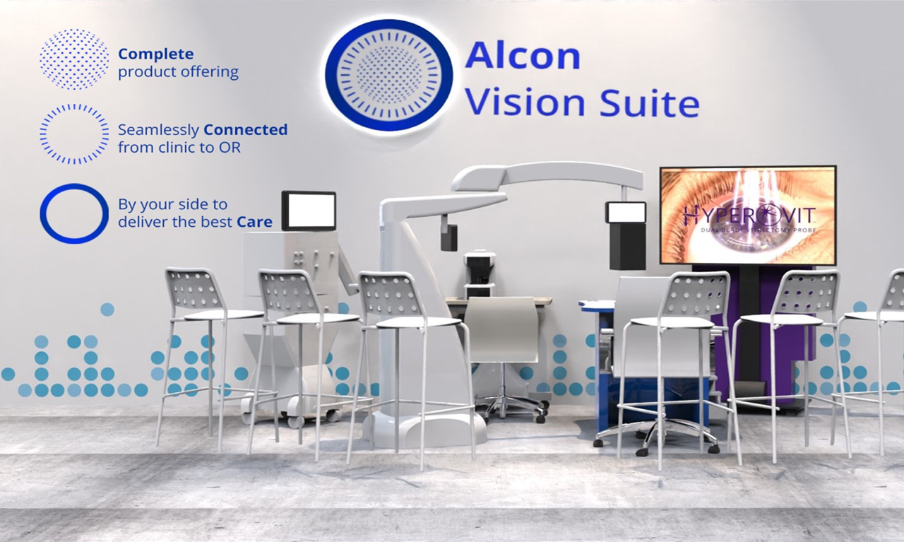Image of Alcon booth