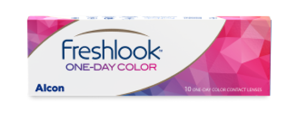 FRESHLOOK one-day COLOR packshot