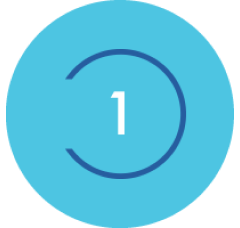 Blue 1 icon