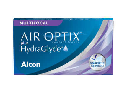 AIR OPTIX plus HydgraGlyde MULTIFOCAL contact lens pro teaser