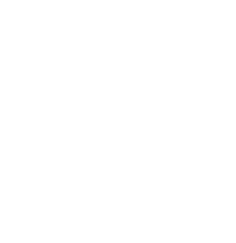Fialové logo dvou ozubených kol se stopkami.