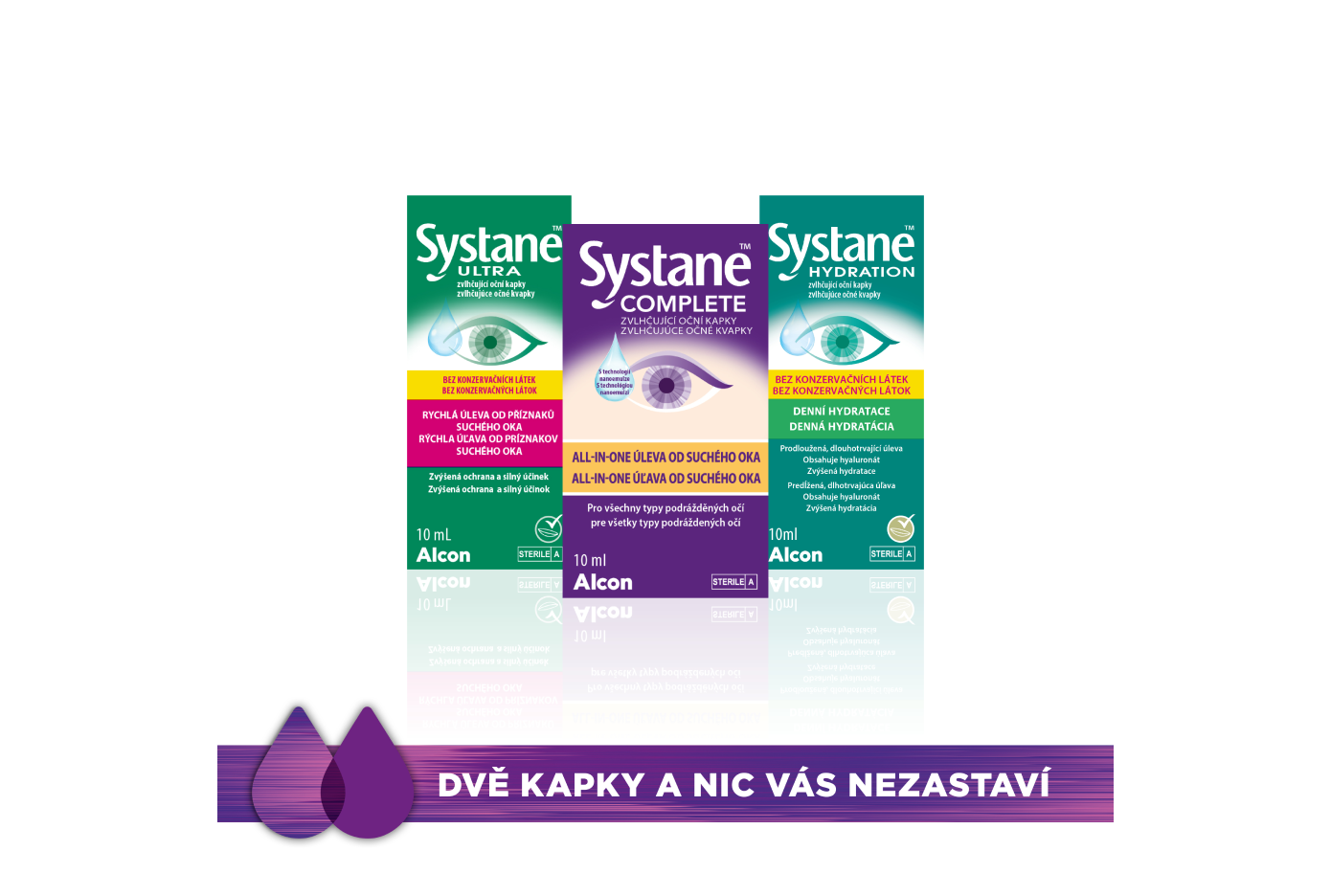 Systane preservative free products
