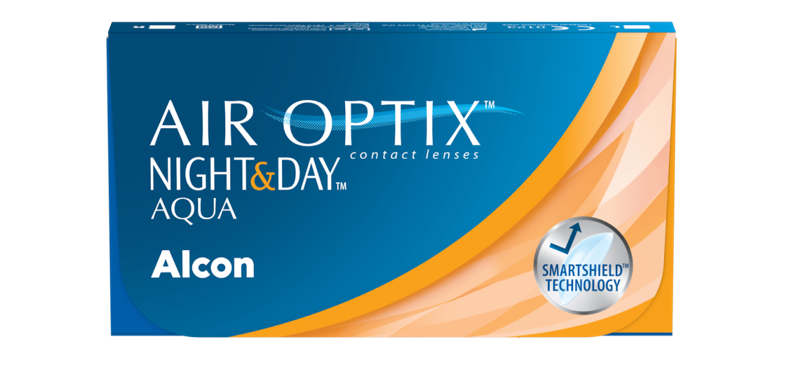 AIR OPTIX NIGHT and DAY AQUA packshot