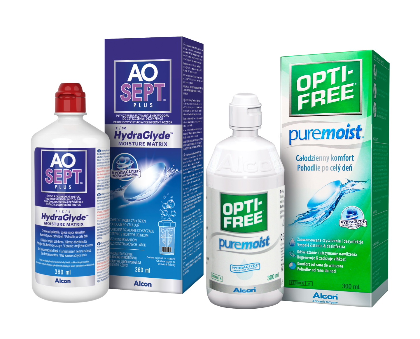 Contact lens solutions