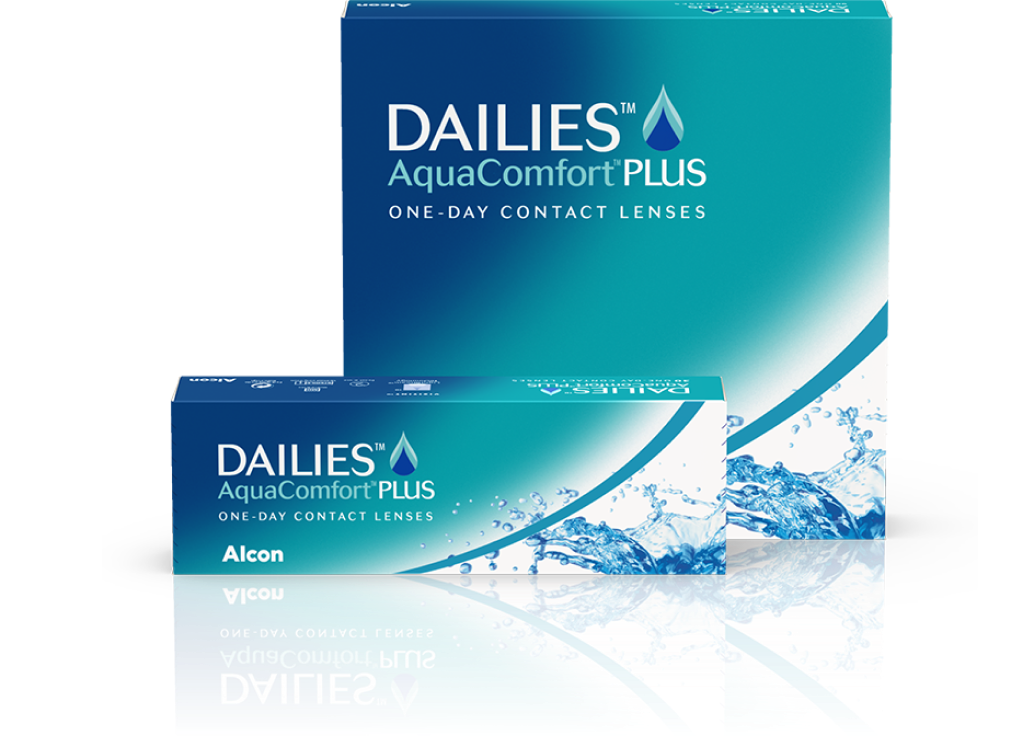 DAILIES AquaComfort PLUS contact lens pack