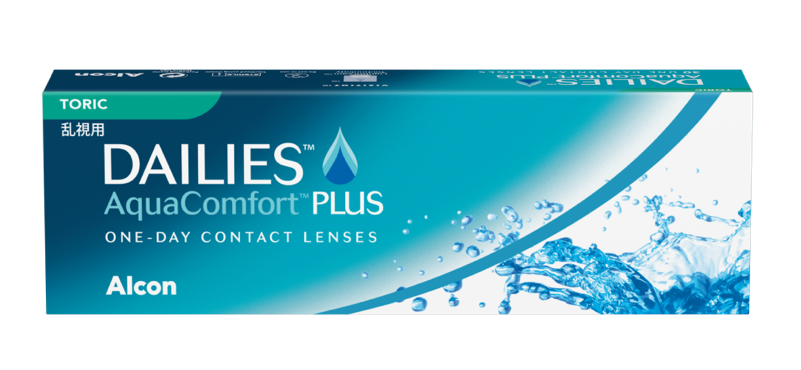 Dailies aquacomfort plus toric contact lenses pack
