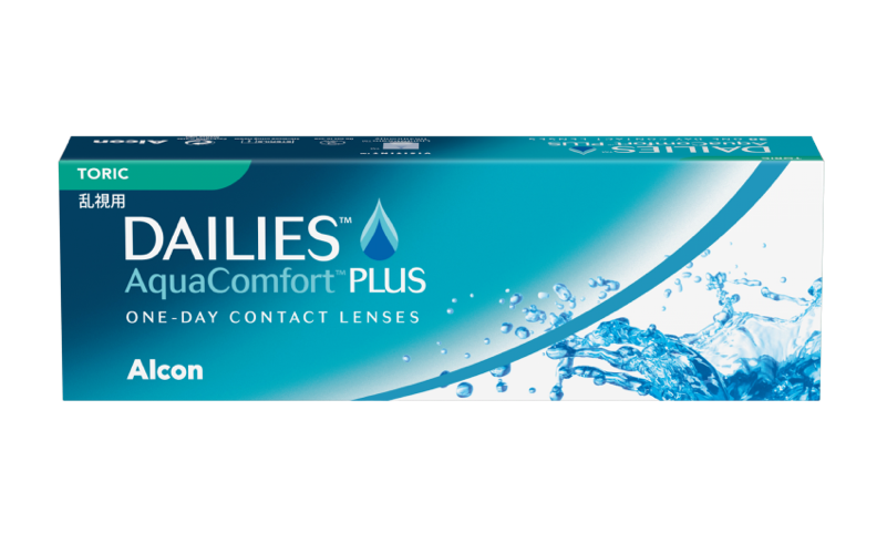 DAILIES AQUACOMFORT PLUS Toric contact lens pack