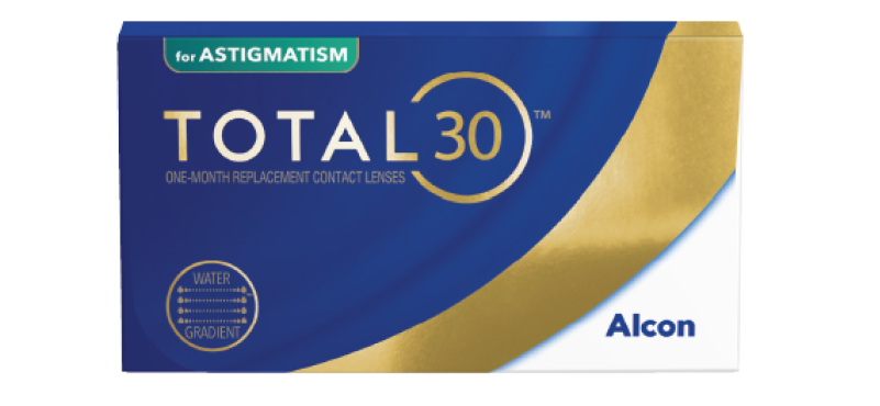 Total30 for astigmatism contact lenses pack