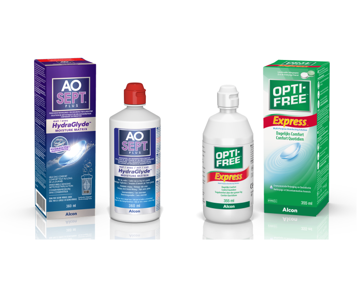 Contact lens solutions