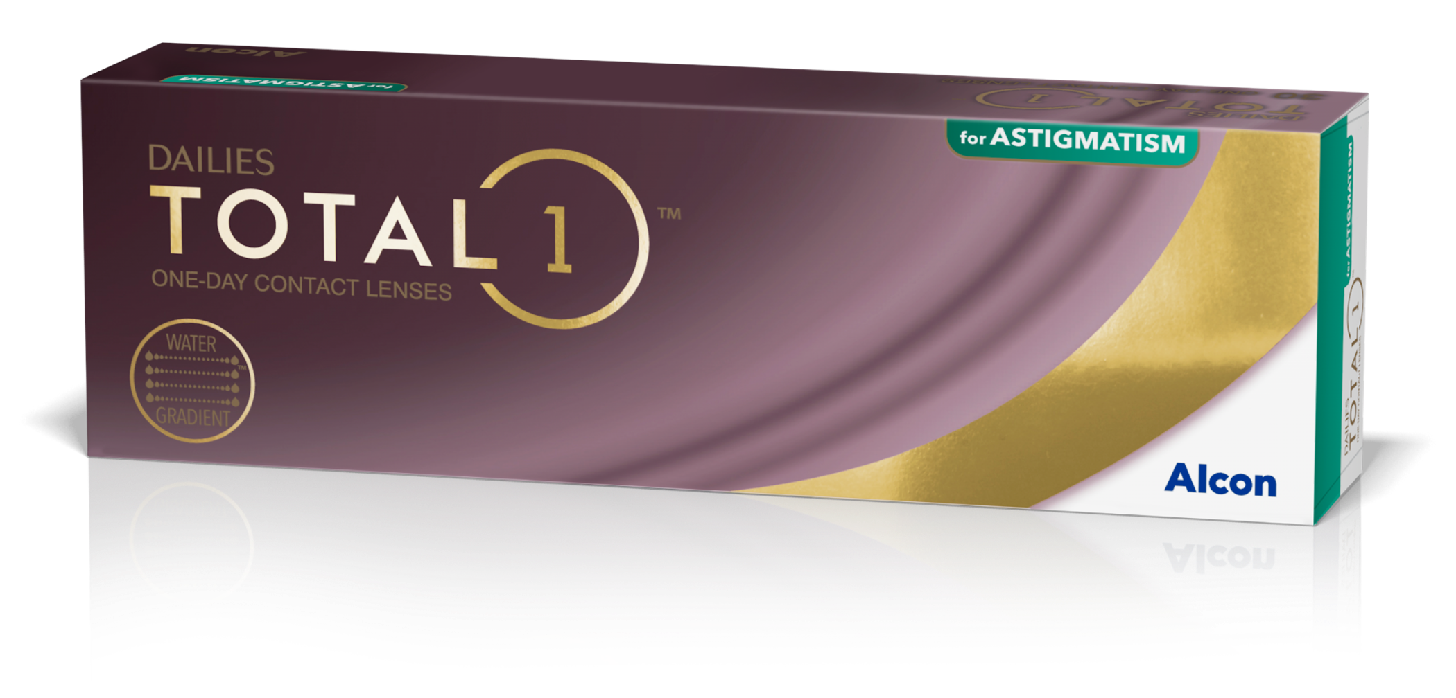 DAILIES TOTAL1® for Astigmatism pack shot