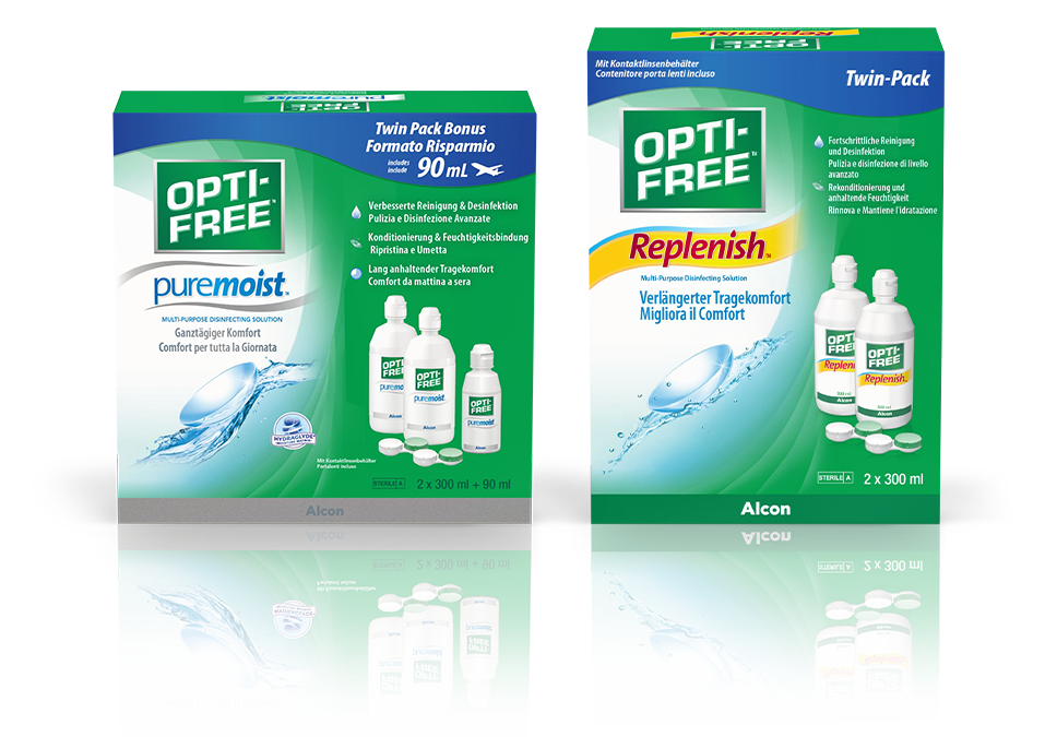 OPTI-FREE family packshot