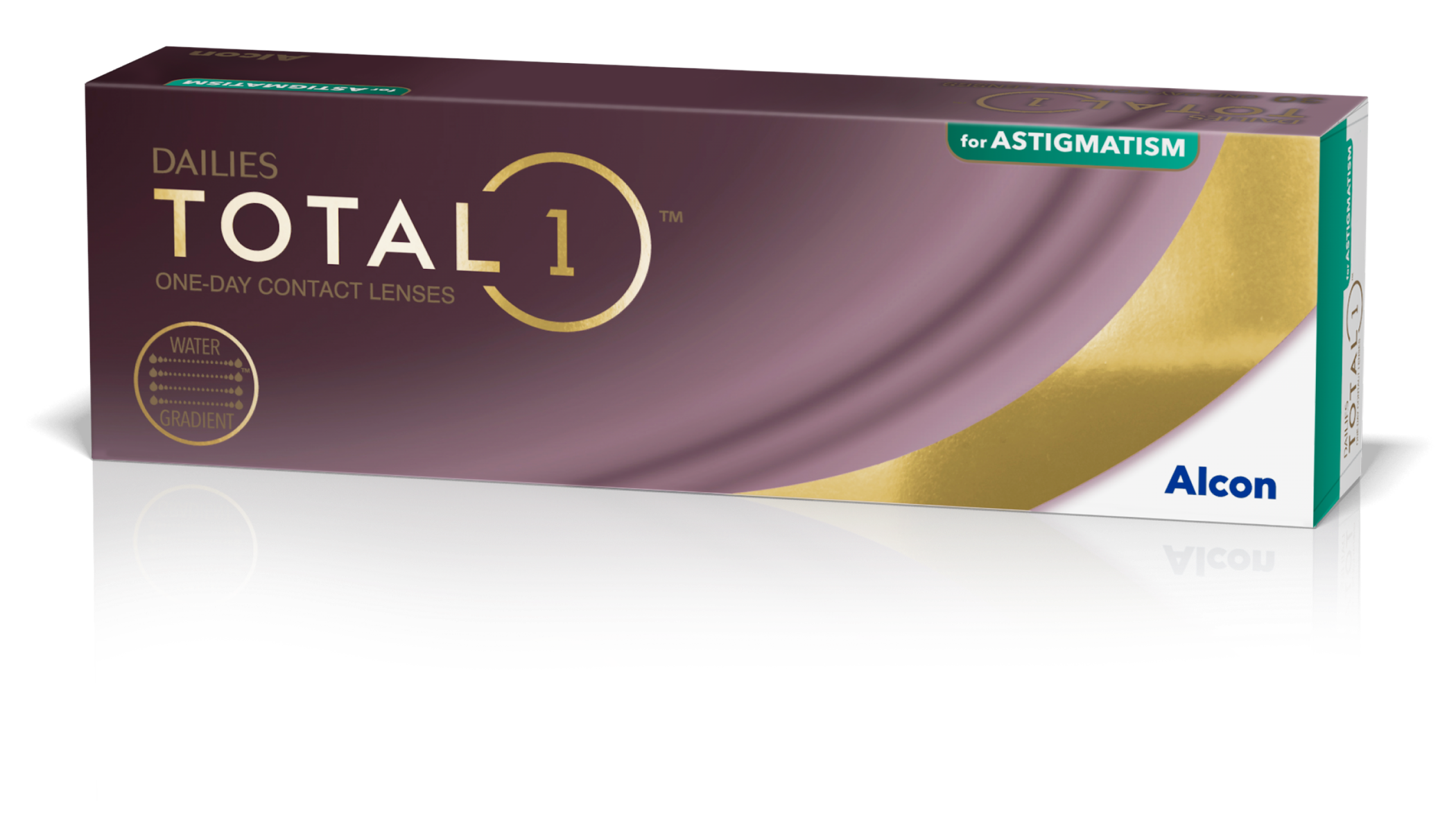 DAILIES TOTAL1® for Astigmatism pack shot