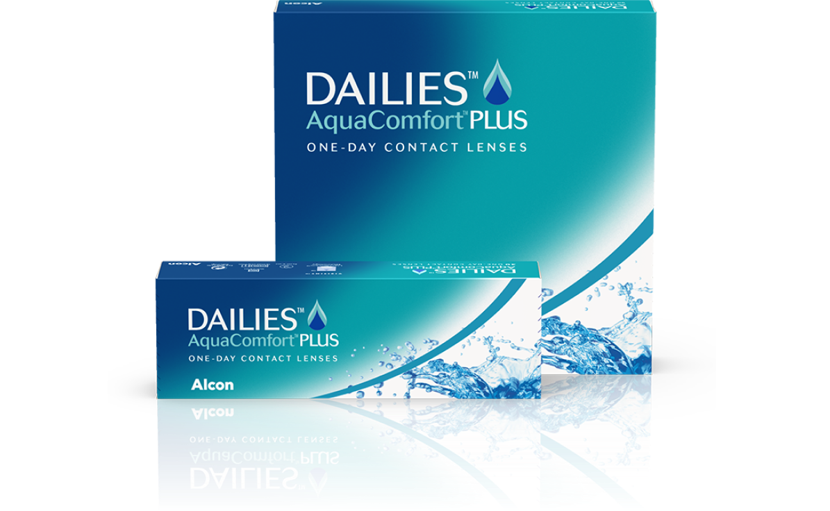 DAILIES AquaComfort PLUS packshot