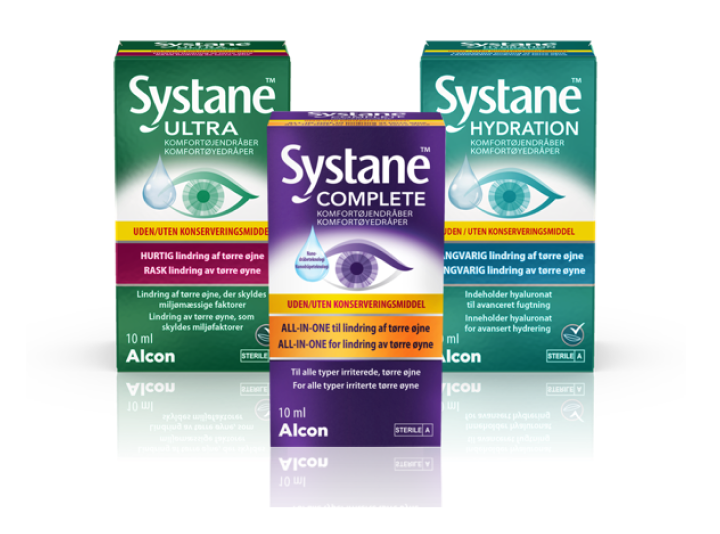 Systane preservative free products