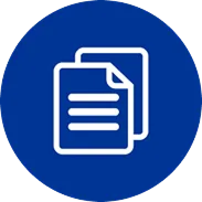 Lock icon on dark blue background